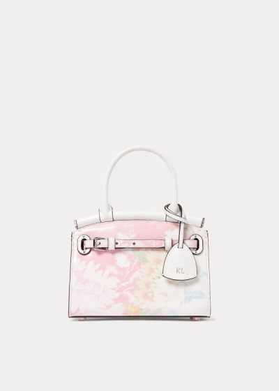 Bolsos De Mano Ralph Lauren Mujer Blancos / Rosas Multicolor - Floral Mini RL50 - GXTAR4012